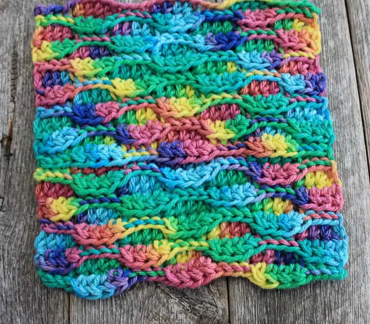almond crochet stitch