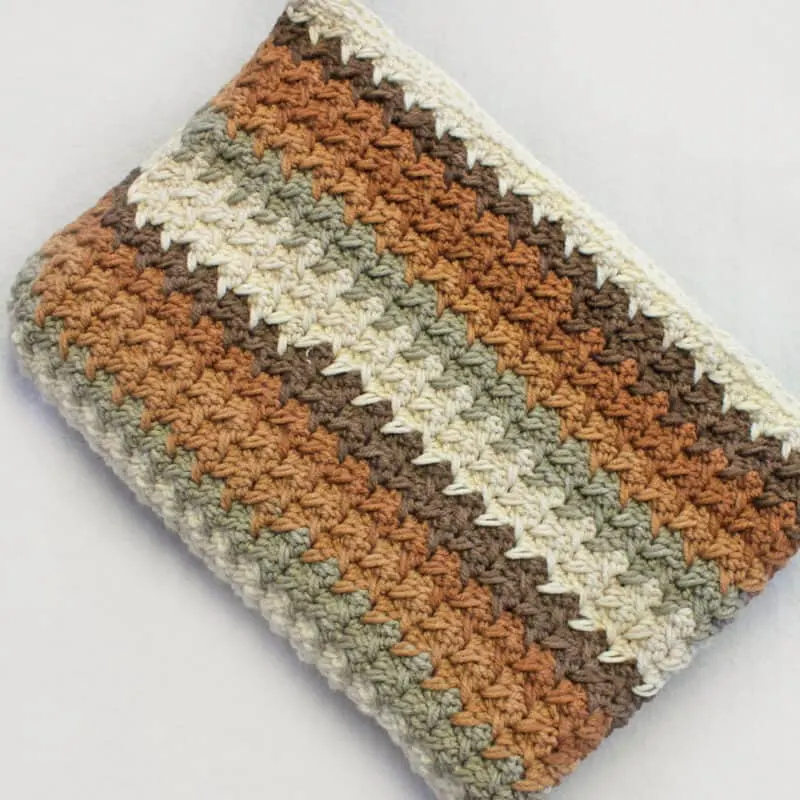 bulky yarn crochet blanket pattern coffee throw