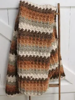 bulky yarn crochet blanket pattern