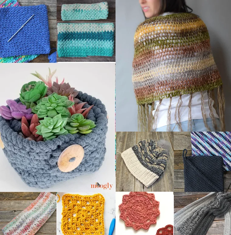 free one skein crochet project patterns