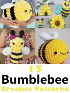crochet bumblebee pattern bees