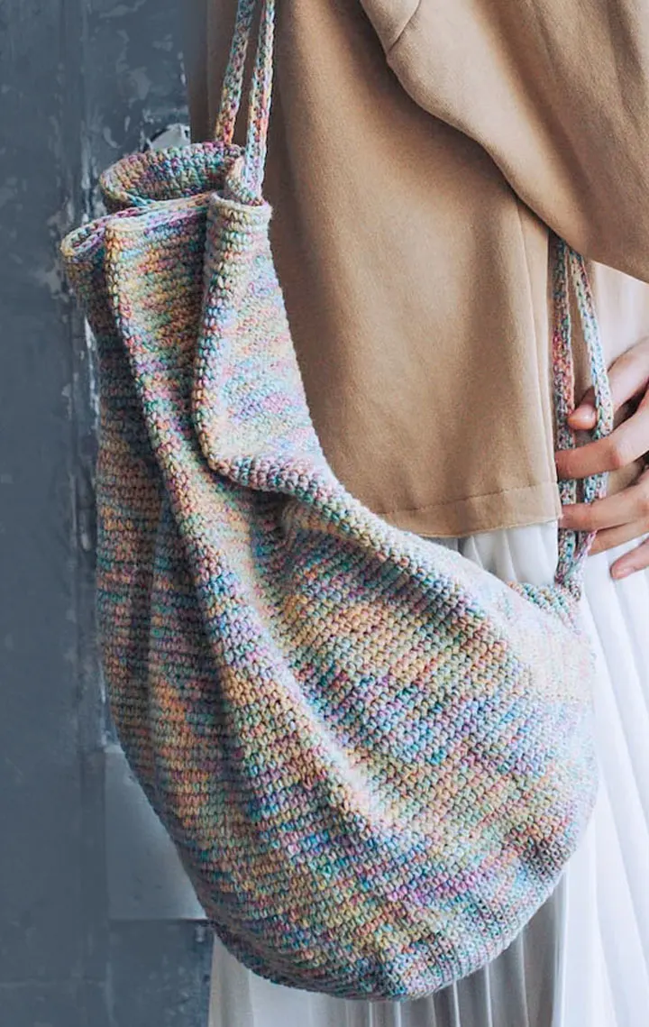 drawstring bag crochet pattern