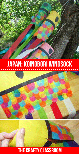 fish kite - kite crafts for kids- spring kid crafts-  kid crafts - amorecraftylife.com #preschool 