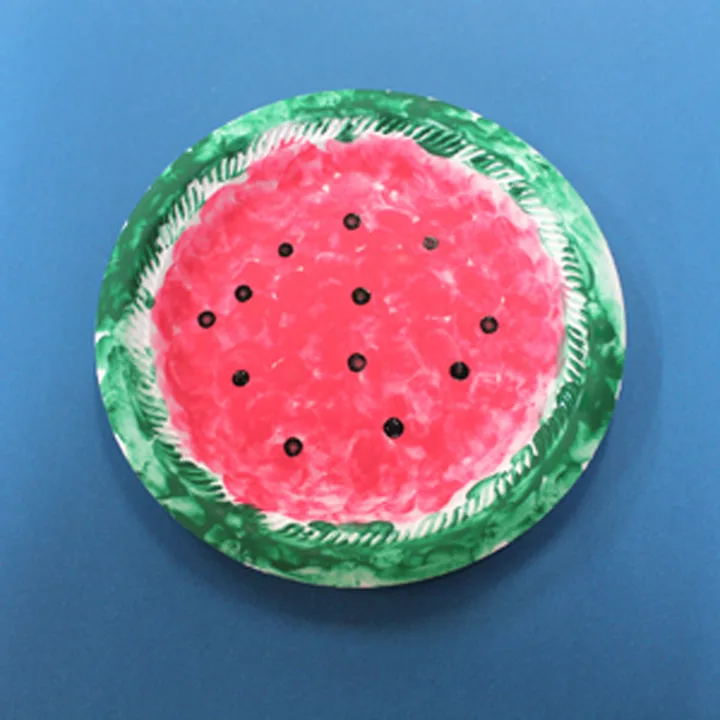 plater watermelon craft 