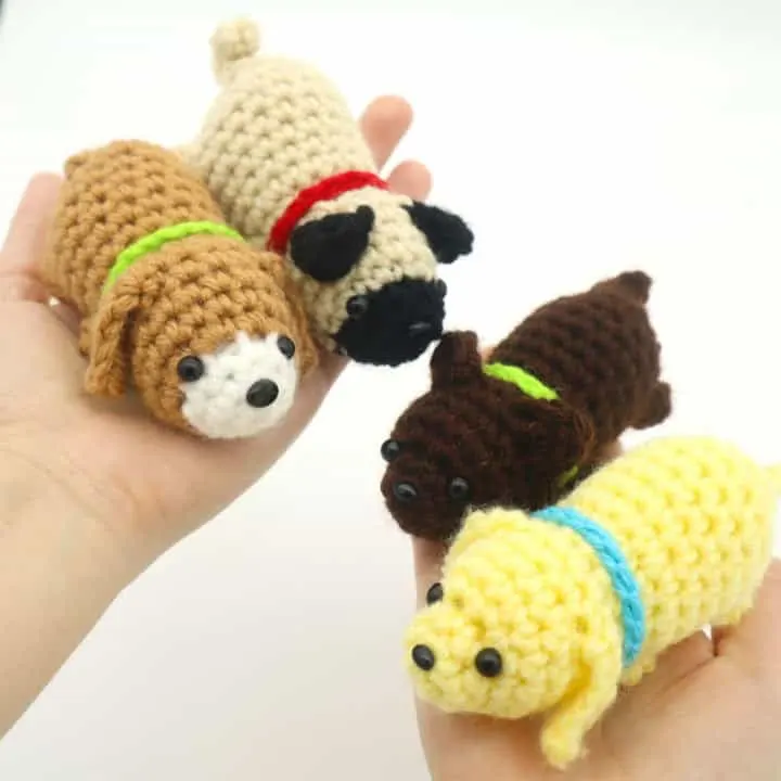 no sew scrap dog crochet pattern