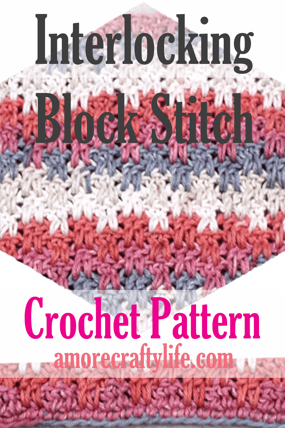 Crochet Interlocking Beginner Pattern Tutorial Tutorial – IXXLIQ