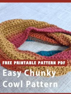 star stitch crochet cowl pattern