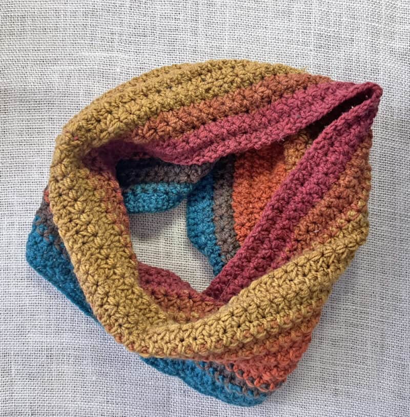 star stitch crochet cowl pattern