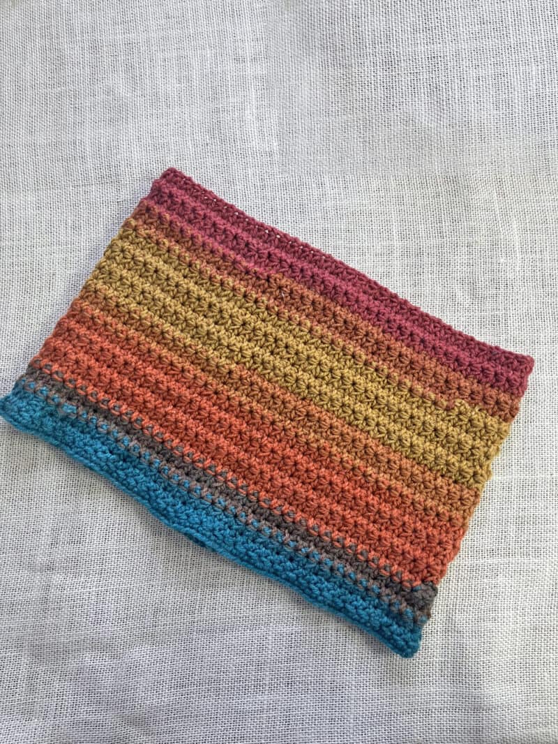 star stitch crochet cowl pattern