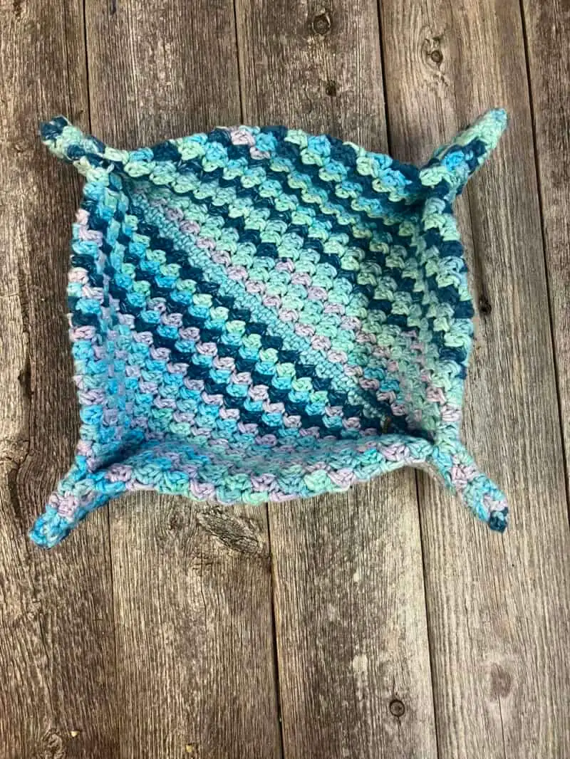 cozy bowl crochet pattern