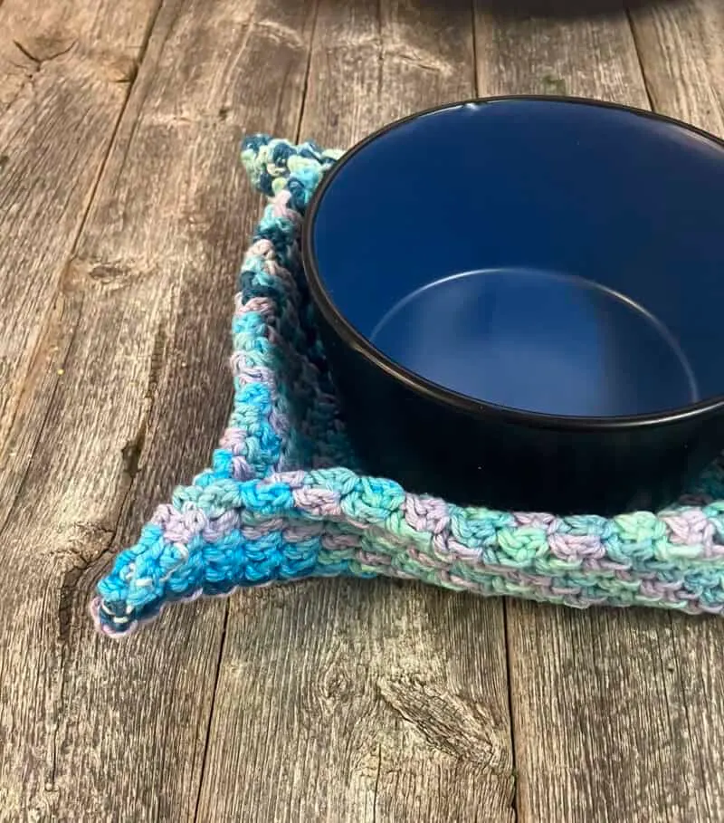 cozy bowl crochet pattern