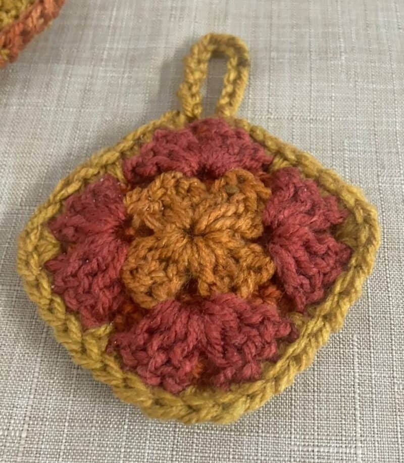 scrap granny square crochet pattern
